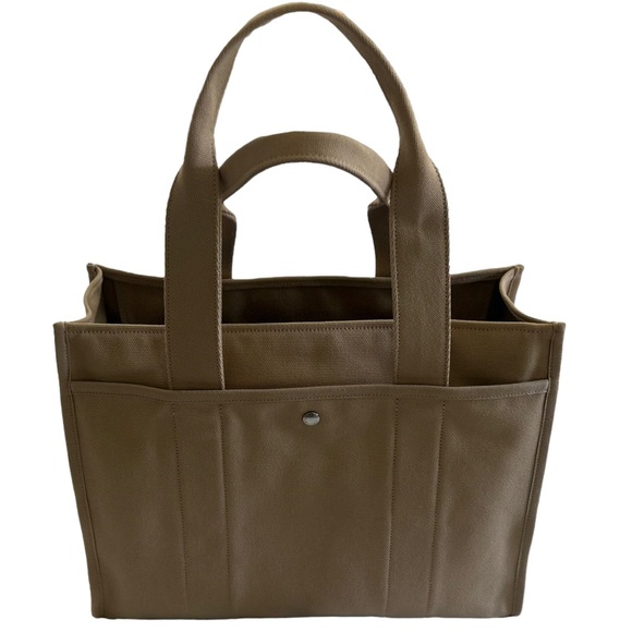 COACH LIKE NEW tan neutral large canvas tote bag - Picture 7 of 10